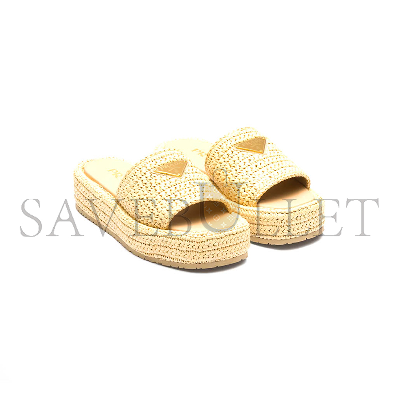 Pra*a crochet flatform slides 1xz761